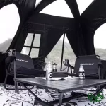 فضای داخلی بزرگ چادر مسافرتی اتوماتیک بلک داگ مدل BD-ZP005