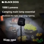 قدرت نوری 1000 لومن چراغ کمپینگ دو طرفه برند بلک داگ مدل CBD2450ZM019