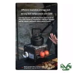 اجاق گاز کاستی بلک داگ مدل CBD2450CF021