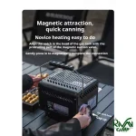 اجاق گاز کاستی بلک داگ مدل CBD2450CF021