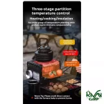 اجاق گاز کاستی بلک داگ مدل CBD2450CF021