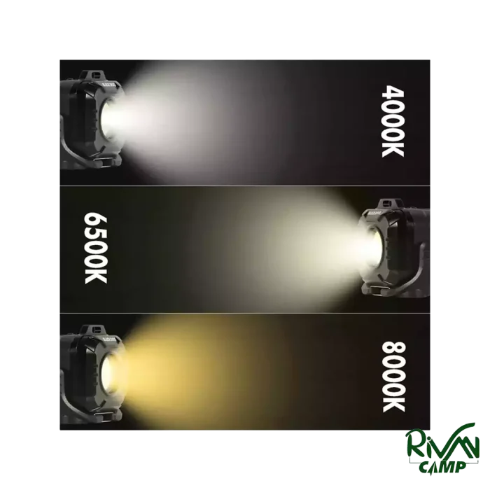 سه دمای رنگی چراغ کمپینگ جیبی Star Core بلک داگ مدل CBD2550ZM017