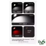 چراغ کمپینگ جیبی Star Core بلک داگ مدل CBD2550ZM017