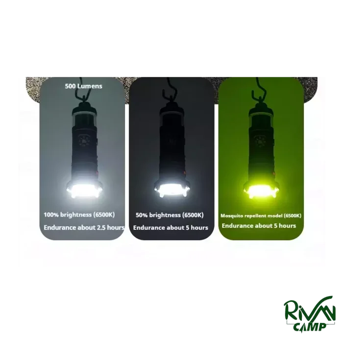 حالت نوردهی چراغ ماژولار چندکاره بلک داگ مدل CBD2450ZM020