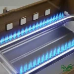 شعله قوی اجاق گاز کاستی چند منظوره نیچرهایک مدل CNH22CJ007