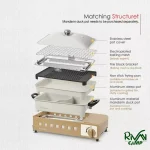 مشخصات اجاق گاز کاستی چند منظوره نیچرهایک مدل CNH22CJ007