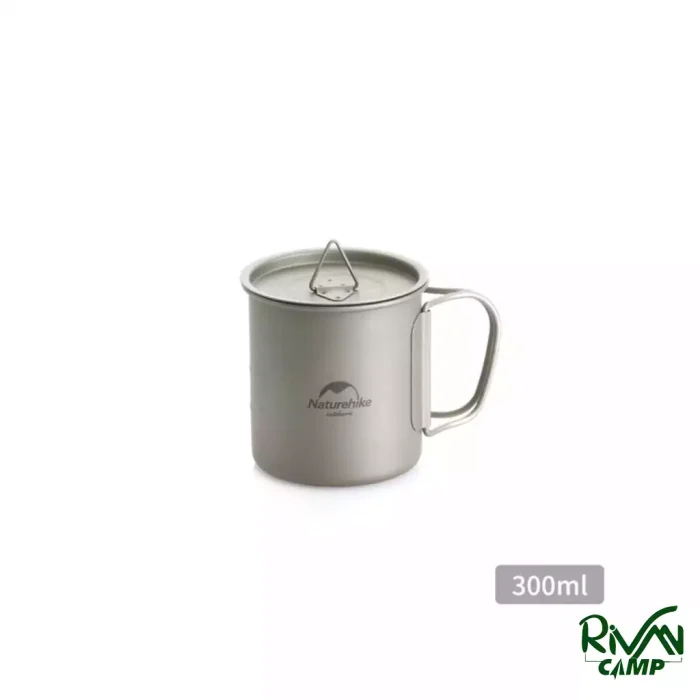 لیوان تیتانیومی نیچرهایک مدل NH20CJ005 حجم 300 میلی لیتر