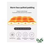 جنس باکیفیت تشک الیافی برای تخت نیچرهایک مدل CNK2300DZ022