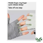 جنس باکیفیت دستکش دوچرخه سواری نیچرهایک مدل CYY2411FS010