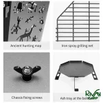 اجاق هیزمی نیچرهایک مدل CNH22CJ036