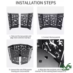 قابلیت جمع شدن اجاق هیزمی نیچرهایک مدل CNH22CJ036