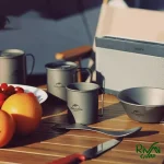 ست ظروف تیتانیوم نیچرهایک مدل CNH22CJ044