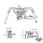سر شعله شلنگ دار مدل BRS-6
