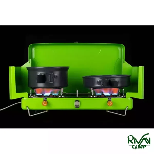 ظرفیت بالا اجاق 2 شعله BRS مدل BRS-81