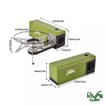 ابعاد و مشخصات اجاق تاشو BRS مدل BRS-97