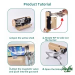 جزئیات اجاق تاشو BRS مدل BRS-99