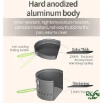 جنس دیگ اجاق راکتور BRS مدل BRS-TS19