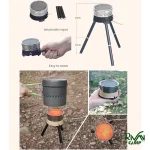 قابلیت های اجاق راکتور BRS مدل BRS-TS19 با دیگ جمع‌آوری حرارت