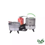 سرشعله کمپینگ تاشو دو شعله BRS مدل BRS-32