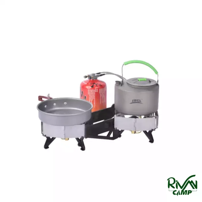 سرشعله کمپینگ تاشو دو شعله BRS مدل BRS-32