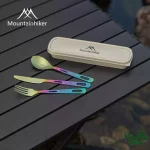 ست قاشق و چنگال تیتانیومی ماونتین هایکر مدل SZK1047