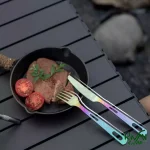 ست قاشق و چنگال تیتانیومی ماونتین هایکر مدل SZK1047