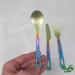 ست قاشق و چنگال تیتانیومی ماونتین هایکر مدل SZK1047
