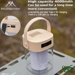 چراغ شارژی روشنایی حشره کش ماونتین هایکر مدل SZK973