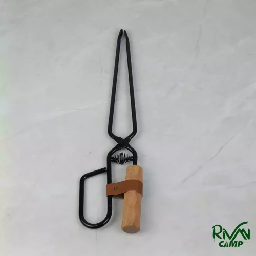 گیره چنگال زغال دسته چوبی ماونتین هایکر SZK508