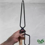 گیره چنگال زغال دسته چوبی ماونتین هایکر SZK508