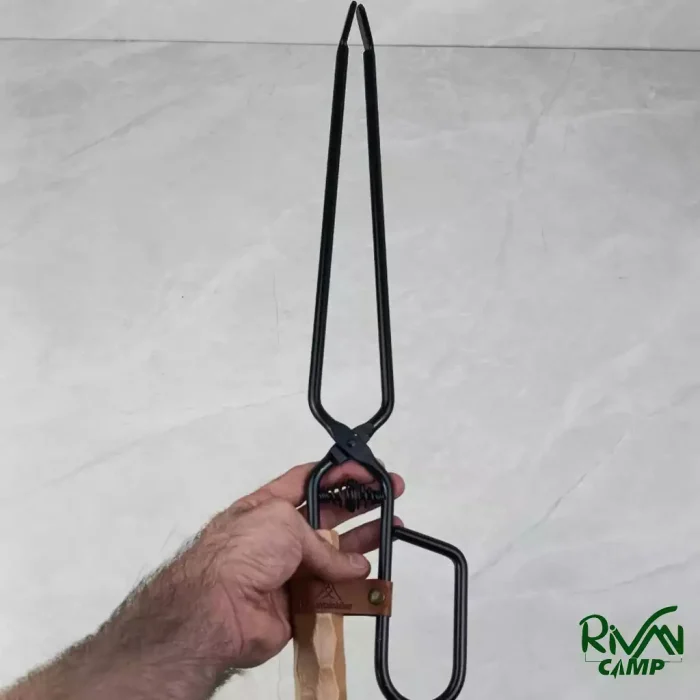 گیره چنگال زغال دسته چوبی ماونتین هایکر SZK508