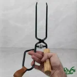 گیره چنگال زغال دسته چوبی ماونتین هایکر SZK508