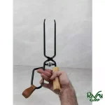 گیره چنگال زغال دسته چوبی ماونتین هایکر SZK508