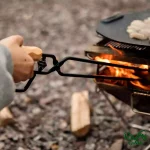 گیره چنگال زغال دسته چوبی ماونتین هایکر SZK508