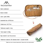 ست قاشق چنگال ۳ نفره ماونتین هایکر مدل SZK453