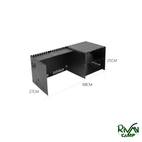 ابعاد بادگیر دور آتش و اجاق ماونتین هایکر مدل SZK740