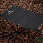 میز شیشه ای پایه آلومنیومی کمپینگ ماونتین هایکر مدل SZK728