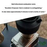 بخاری هیزمی لارج ماونتین هایکر مدل SZK841