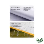 ضد آب بودن چادر اتوماتیک نیچرهایک Ango ES60 مدل CNK230WS018