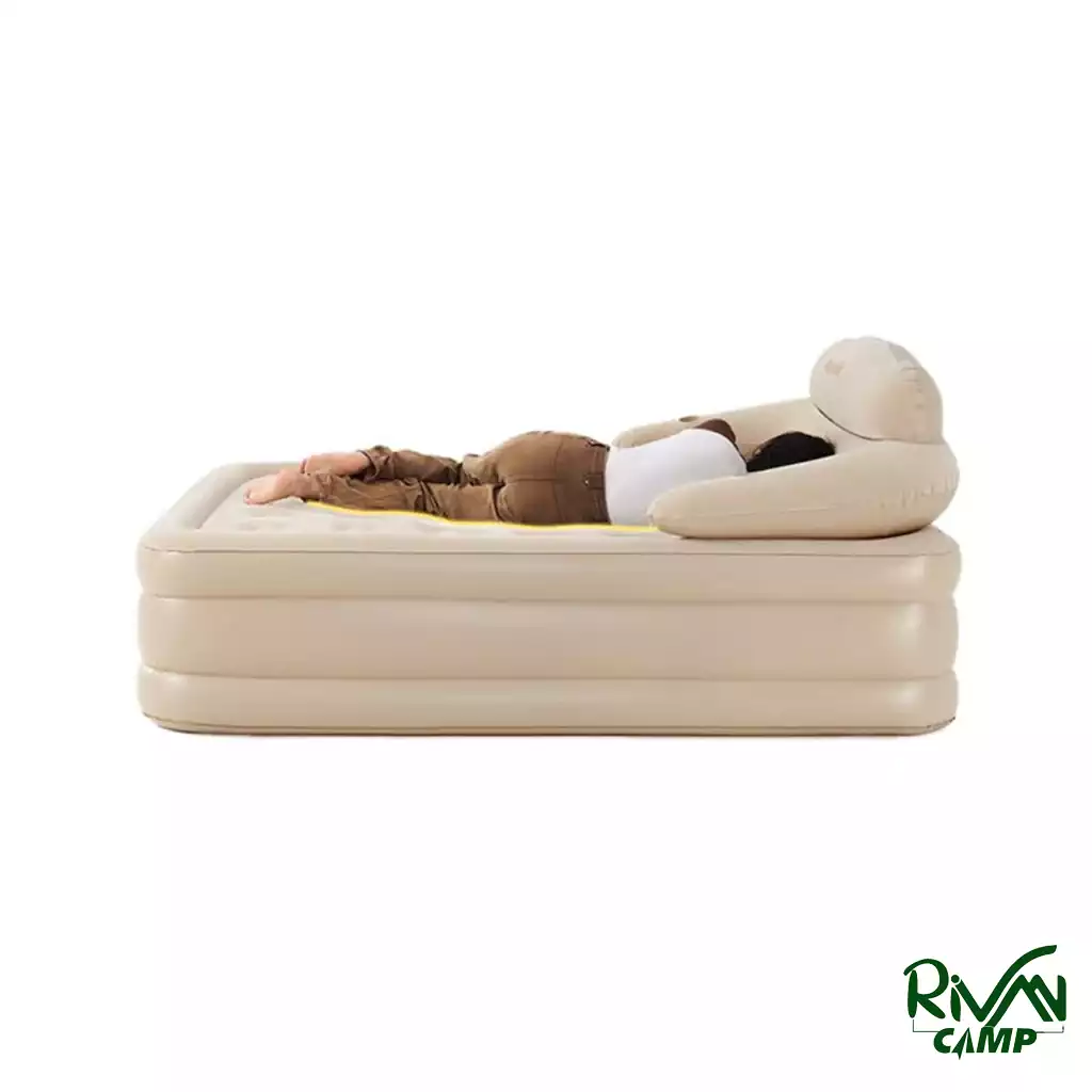 Naturehike Inflatable Backrest Double Mattress CNH22DZ002-2 تشک بادی دو نفره نیچرهایک مدل CNH22DZ002