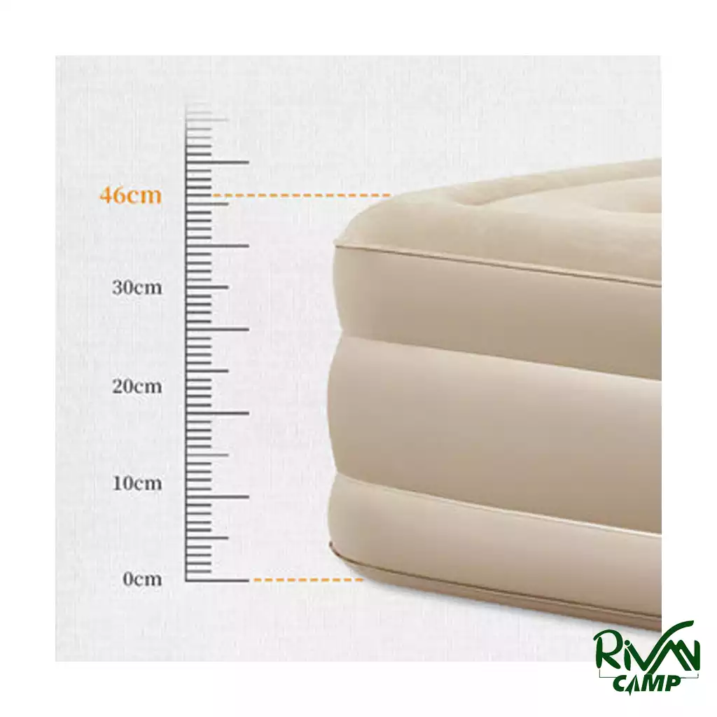 Naturehike Inflatable Backrest Double Mattress CNH22DZ002-3 ابعاد تشک بادی دو نفره نیچرهایک مدل CNH22DZ002