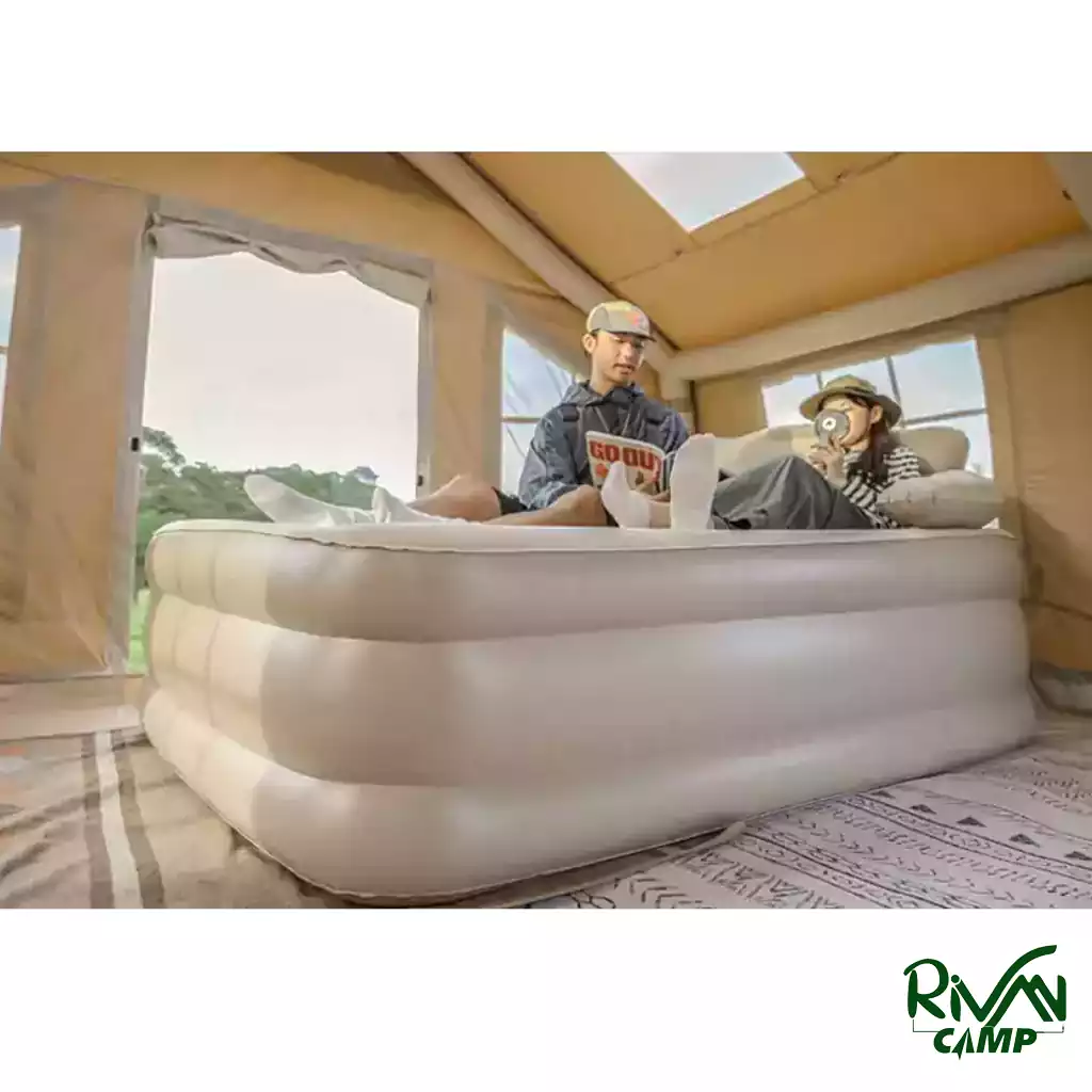 Naturehike Inflatable Backrest Double Mattress CNH22DZ002-6 تشک بادی دو نفره نیچرهایک مدل CNH22DZ002