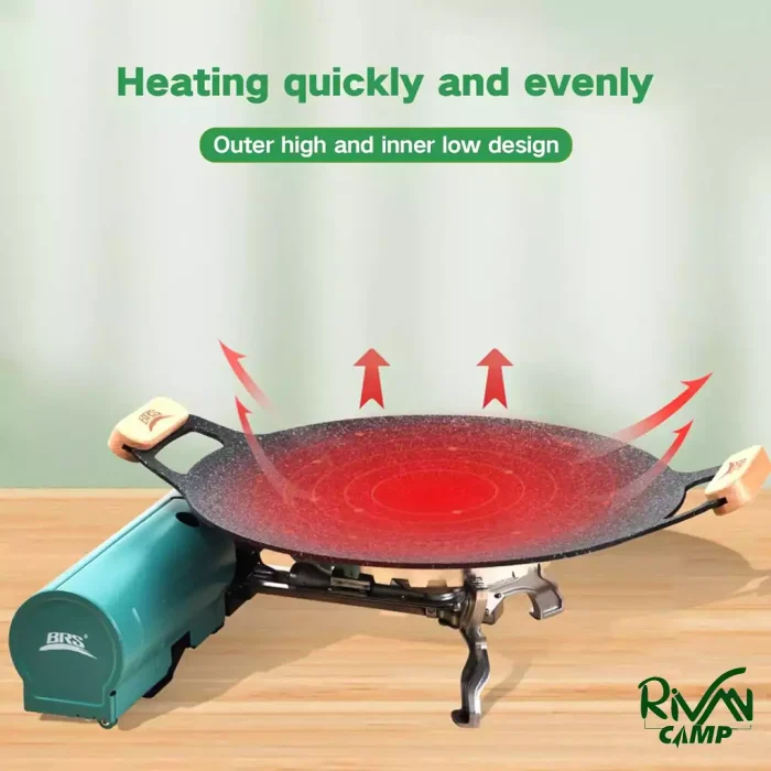 پخش گرما ماهیتابه BRS مدل BRS-P27B