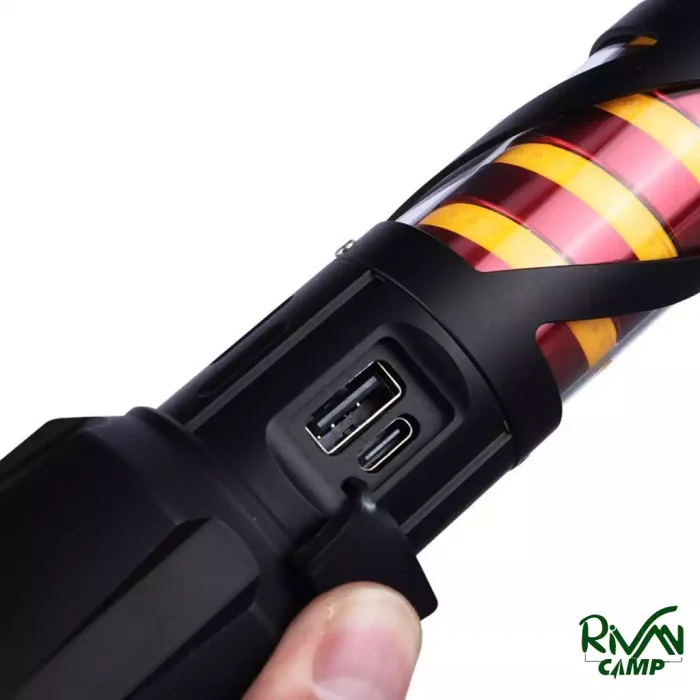 درگاه شارژ چراغ قوه اسمال سان مدل ZY-T286