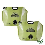 طراحی گالن آب 8 لیتری تاشو مدل Water Bag-8L
