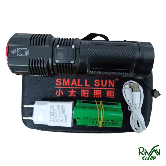 ظرفیت باتری چراغ قوه اسمال سان مدل ZY-F790