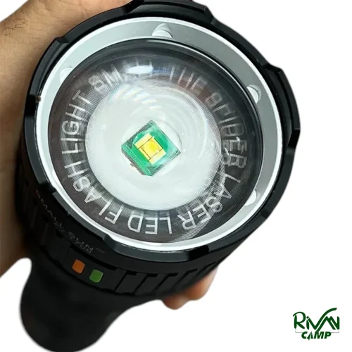 شدت نوردهی چراغ قوه اسمال سان مدل ZY-T708