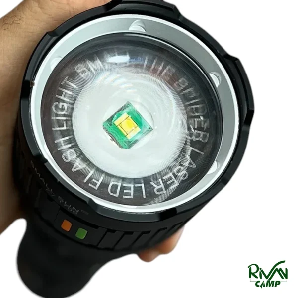 شدت نوردهی چراغ قوه اسمال سان مدل ZY-T708