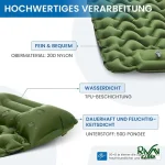 زیرانداز بادی تک نفره کینگ کمپ KM2401