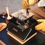 نحوه استفاده از گریل رومیزی زغالی نیچرهایک مدل CNK2300CF010